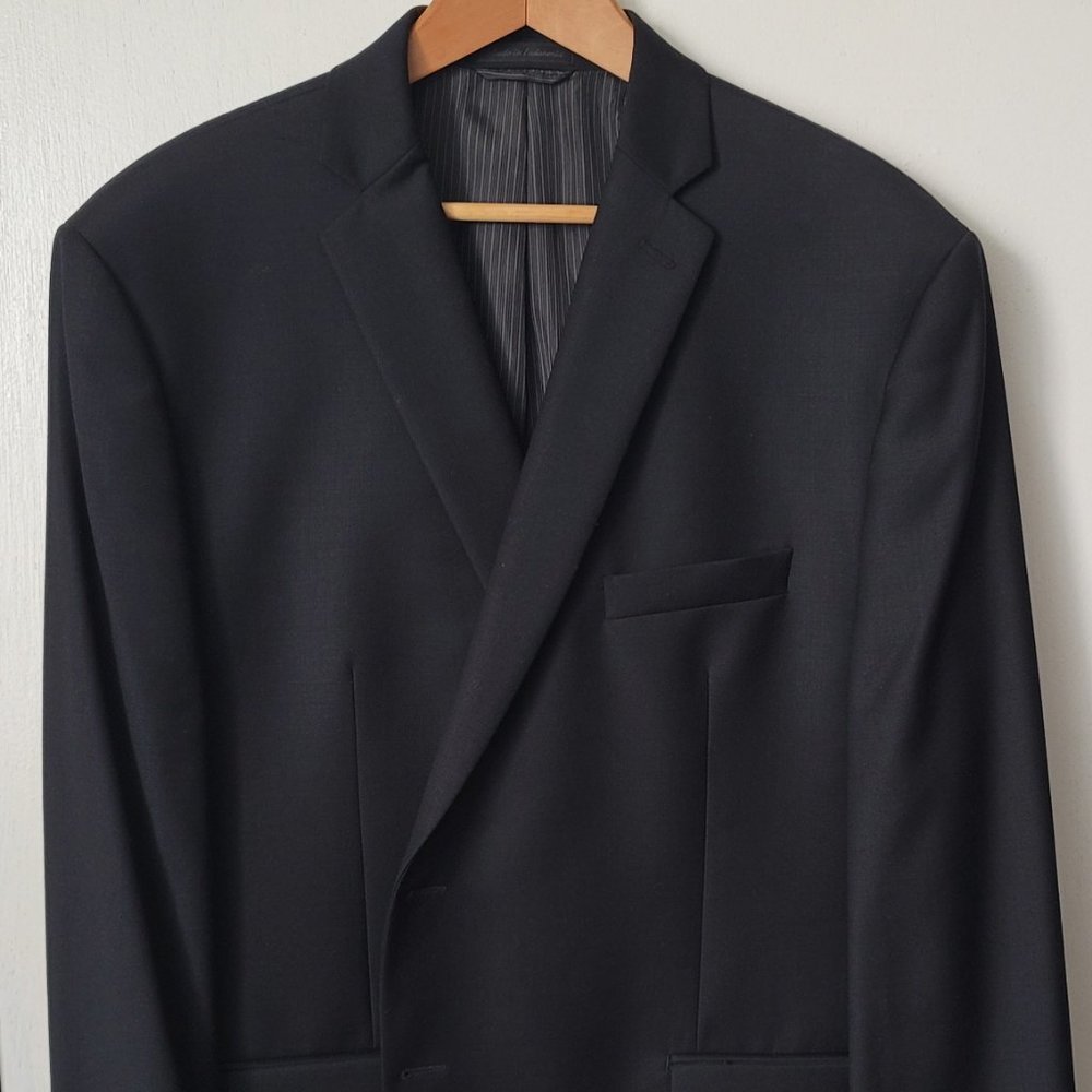 Calvin Klein Mens Blazer, 48R, slim cut